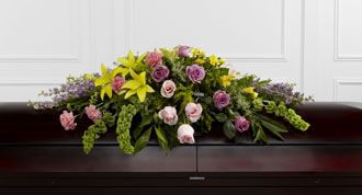 Forever Beloved Casket Spray