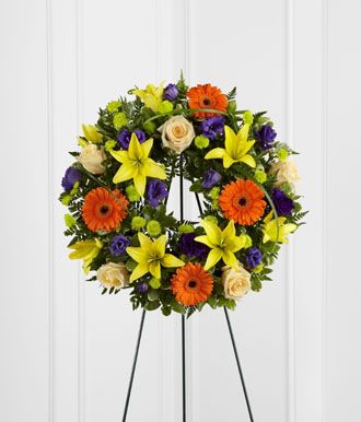 Radiant Remembrance Wreath
