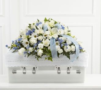 Tender Treasure Casket Spray