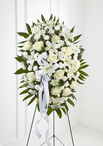 Exquisite Tribute Standing Spray