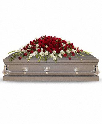 Garden of Grandeur Casket Spray